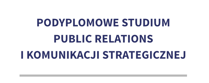 Podyplomowe Studium Public relations i komunikacji strategicznej